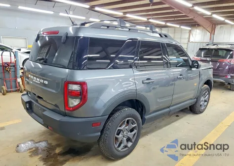 2022 Ford Bronco Sport Badlands z USA, uszkodzony, nr VIN 3FMCR9D97NRD40877